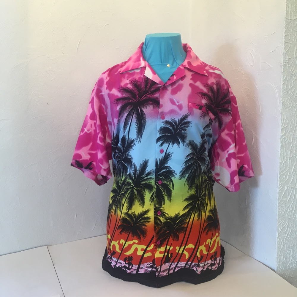 4X Sunset Vacation Polo Shirt (King Kameha)